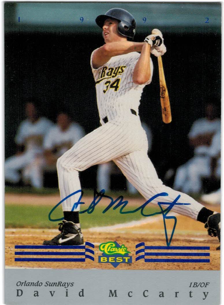 Jason Giambi autographed baseball card (Oakland Athletics, FT) 2000 Bowman  #104