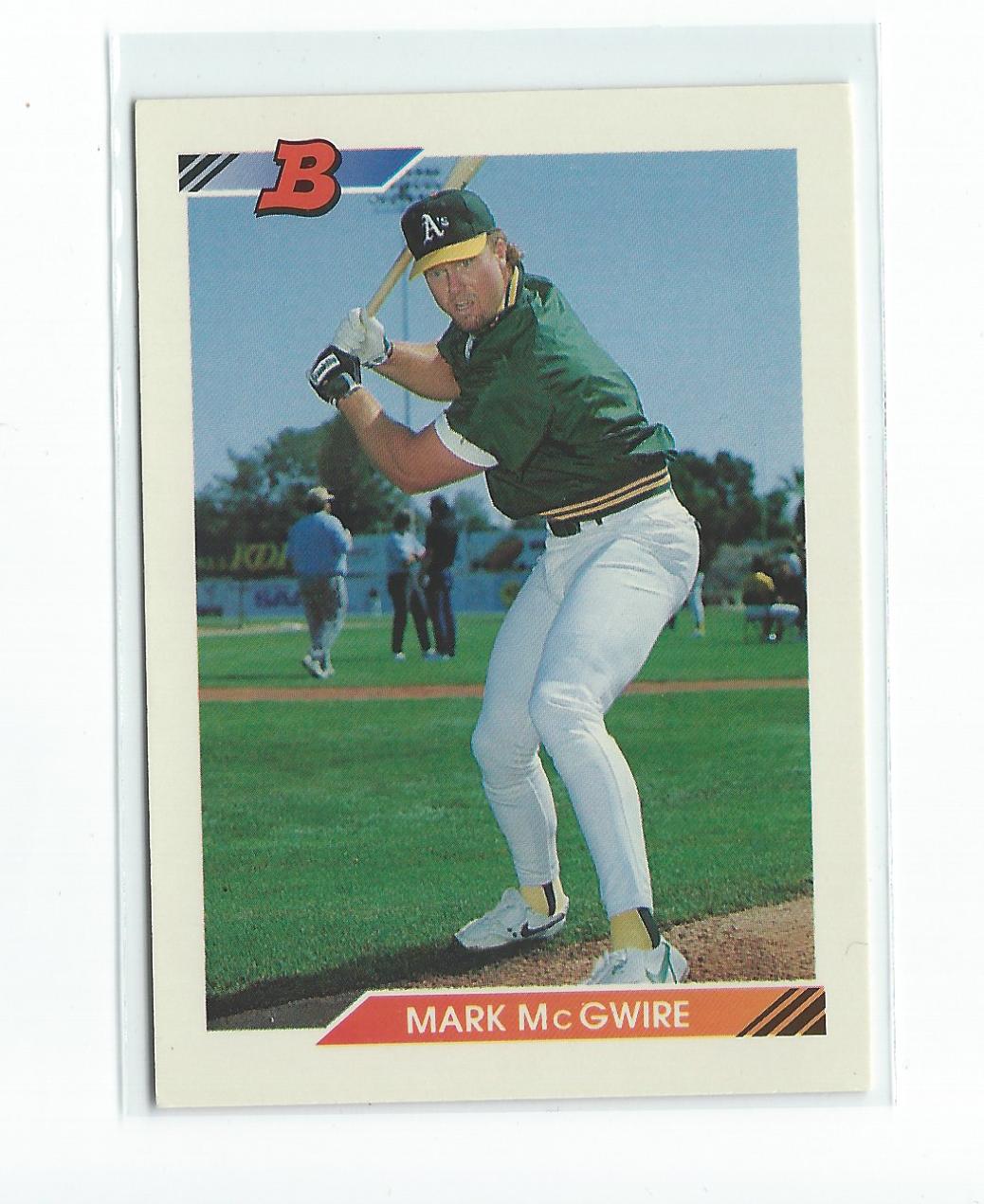 1992 Bowman #384 Mark McGwire