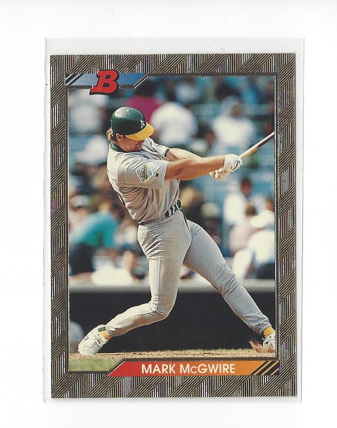 1992 Bowman #620 Mark McGwire FOIL