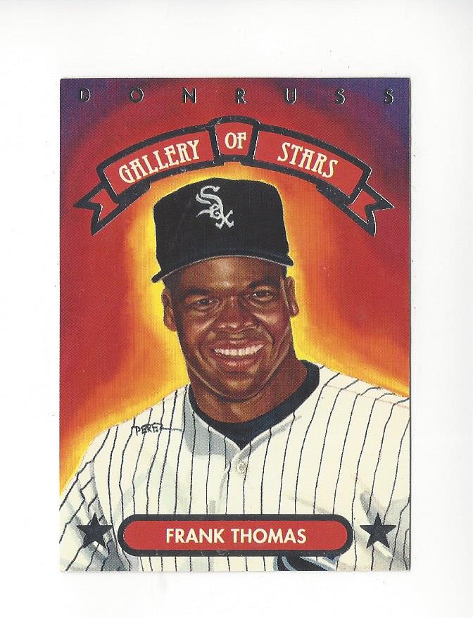 1992 Triple Play Gallery #GS12 Frank Thomas