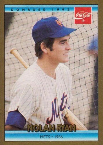 1992 Donruss Coke Nolan Ryan Baseball Card #1-26 - Choose Your  display picture 1