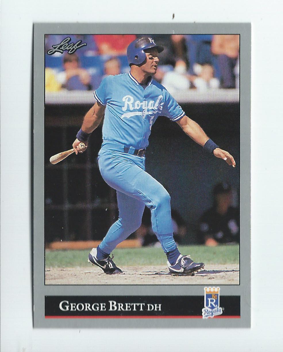 1992 Leaf Previews #19 George Brett