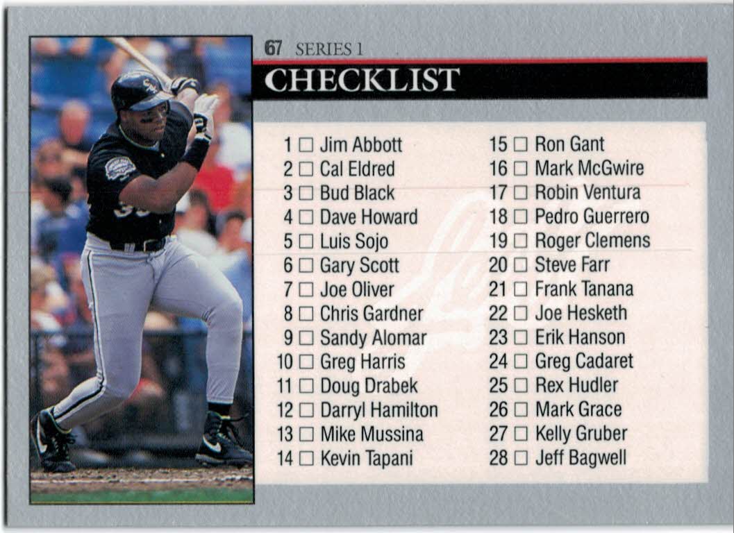 Frank Thomas The Big Hurt 1998 Leaf #106 Chicago White Sox