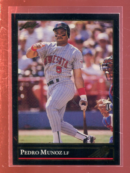 A8038- 1992 Leaf Black Gold Baseball Card #s 1-200 -You Pick- 15+ FREE US SHIP - Picture 68 of 249