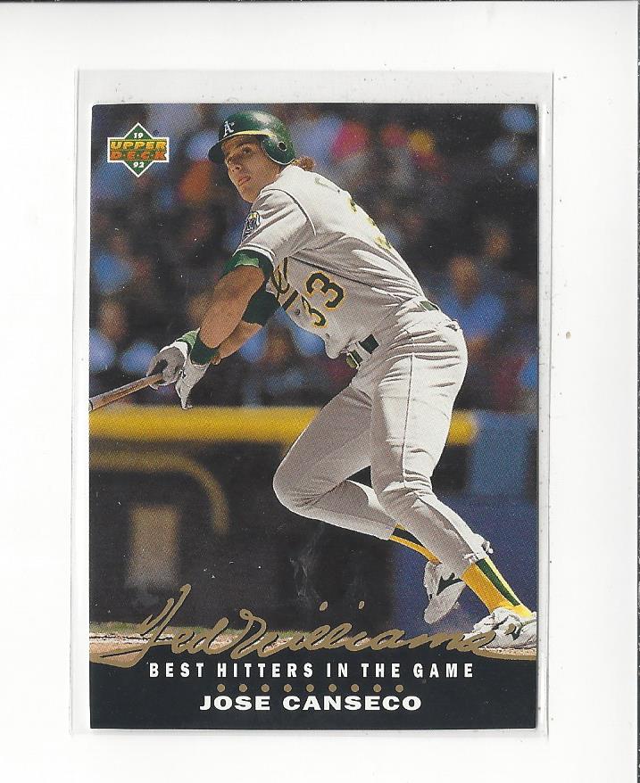 1992 Upper Deck Baseball Ted Williams Best Hitters Insert Singles - You Choose - Picture 3 of 25