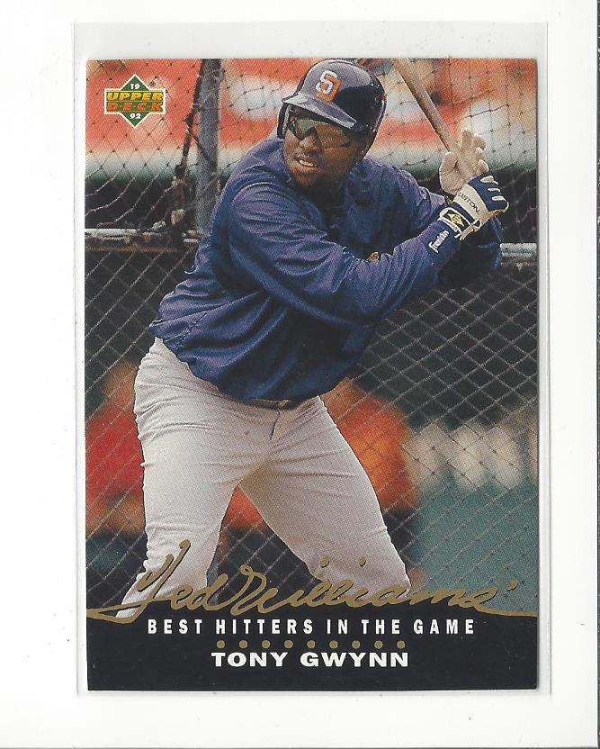 1992 Upper Deck Baseball Ted Williams Best Hitters Insert Singles - You Choose - Picture 6 of 25
