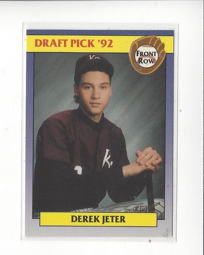 1992 Front Row Draft Picks Promos #NNO Derek Jeter