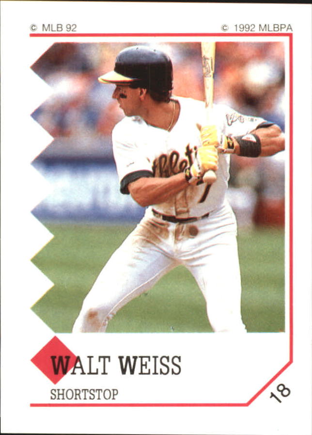 1992 Panini Stickers #18 Walt Weiss