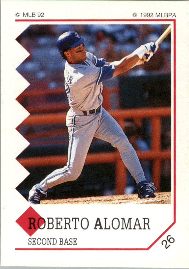 1992 Panini Stickers #26 Roberto Alomar