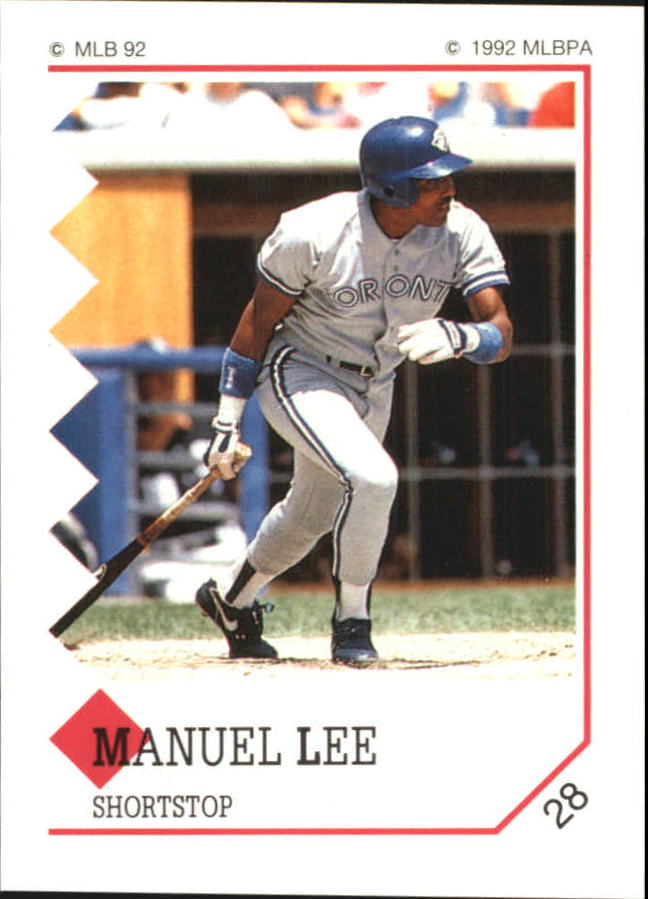 1992 Panini Stickers #28 Manuel Lee