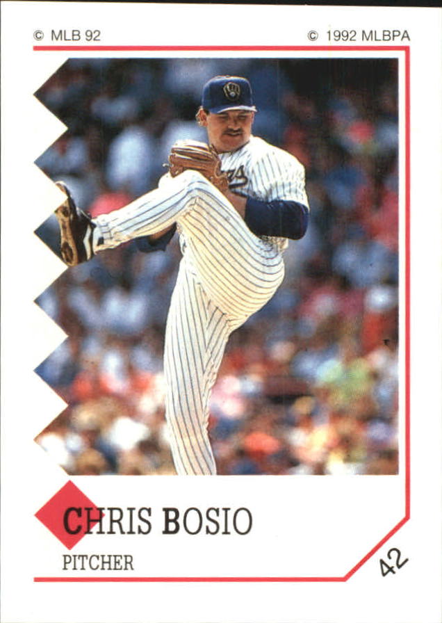 1992 Panini Stickers #42 Chris Bosio