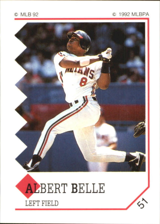 1992 Panini Stickers #51 Albert Belle