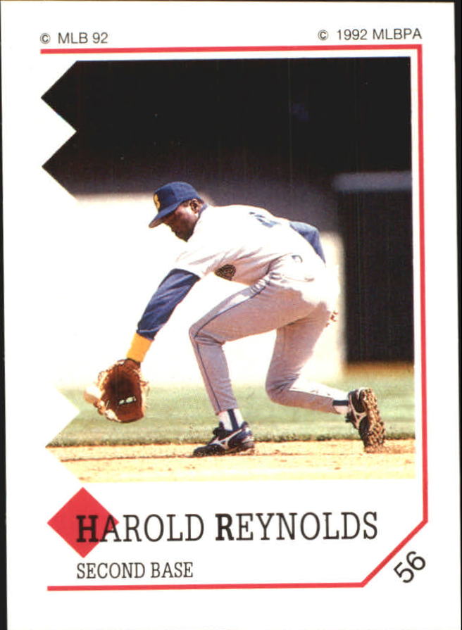 1992 Panini Stickers #56 Harold Reynolds