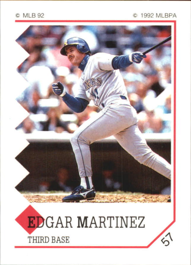 1992 Panini Stickers #57 Edgar Martinez