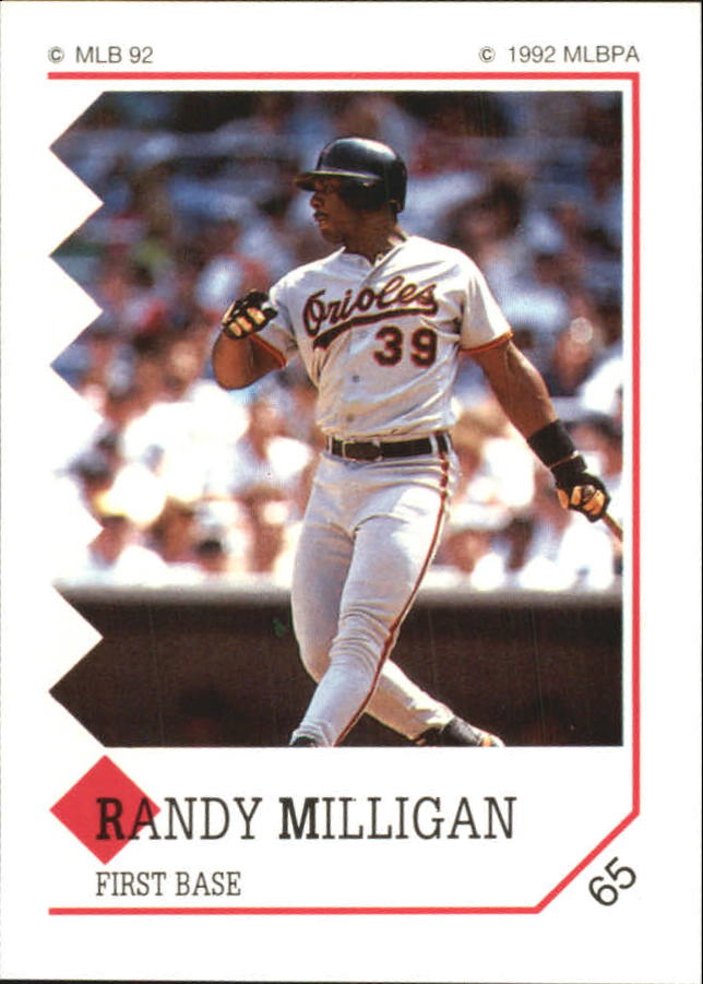 1992 Panini Stickers #65 Randy Milligan