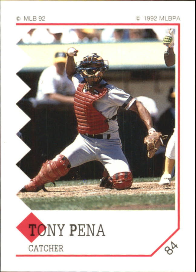 1992 Panini Stickers #84 Tony Pena