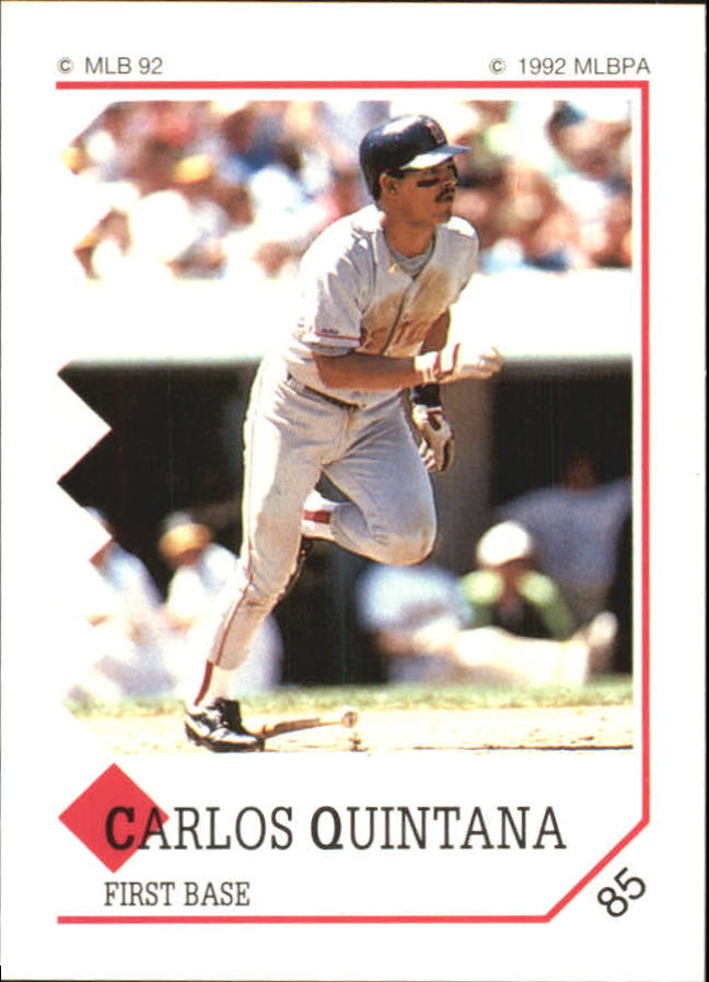 1992 Panini Stickers #85 Carlos Quintana