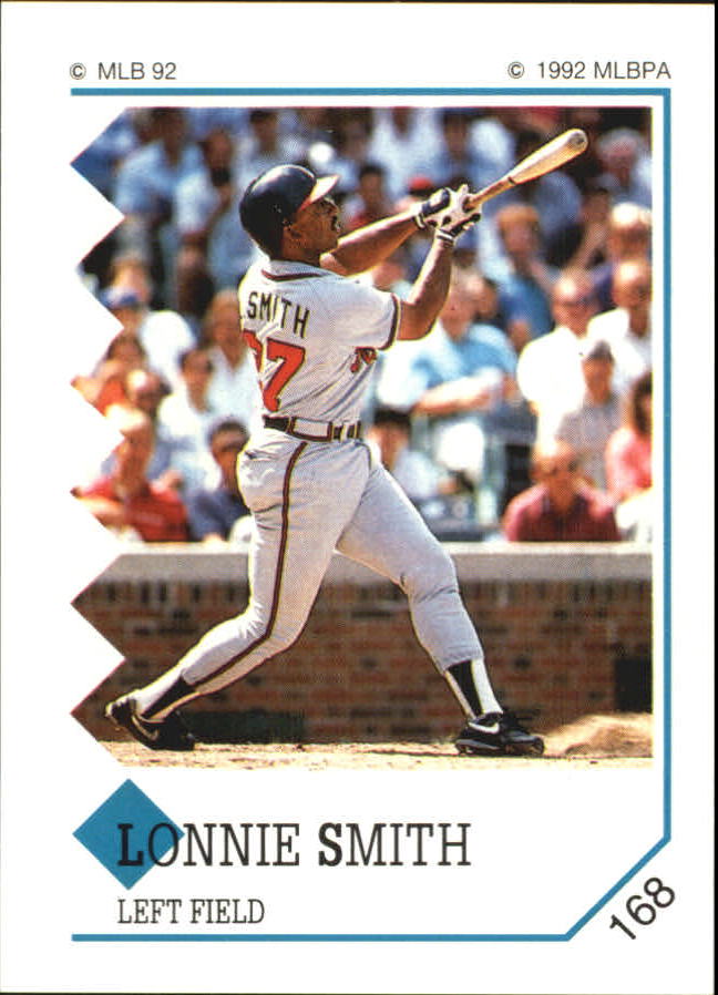 1992 Panini Stickers #168 Lonnie Smith