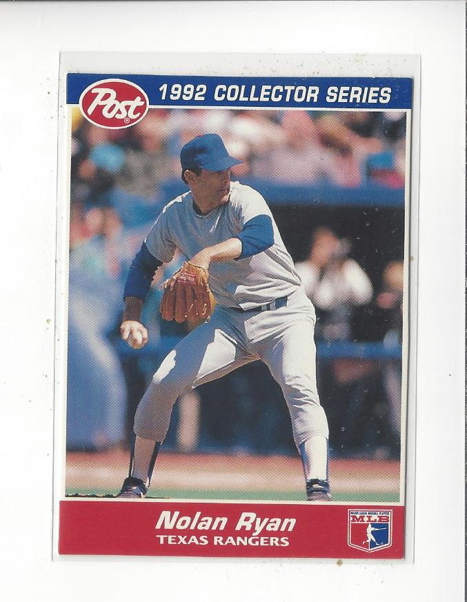 1992 Post #27 Nolan Ryan