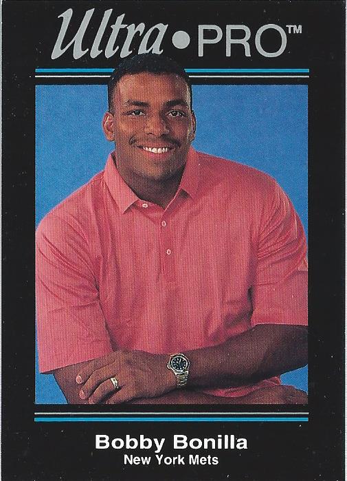 1992 Rembrandt Ultra-Pro Promos #P2 Bobby Bonilla/Front pose/shot from waist up