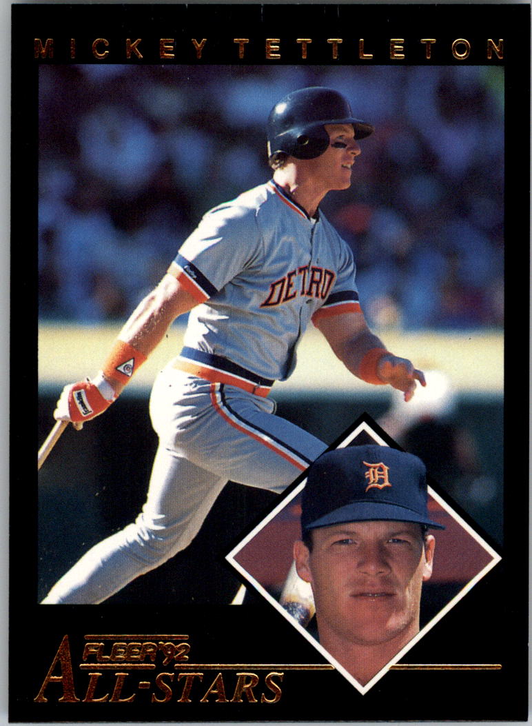 1992 Fleer All-Stars #9 Mickey Tettleton - NM-MT