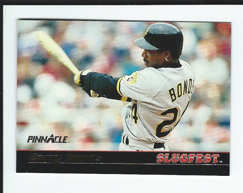 1992 Pinnacle Slugfest #4 Barry Bonds