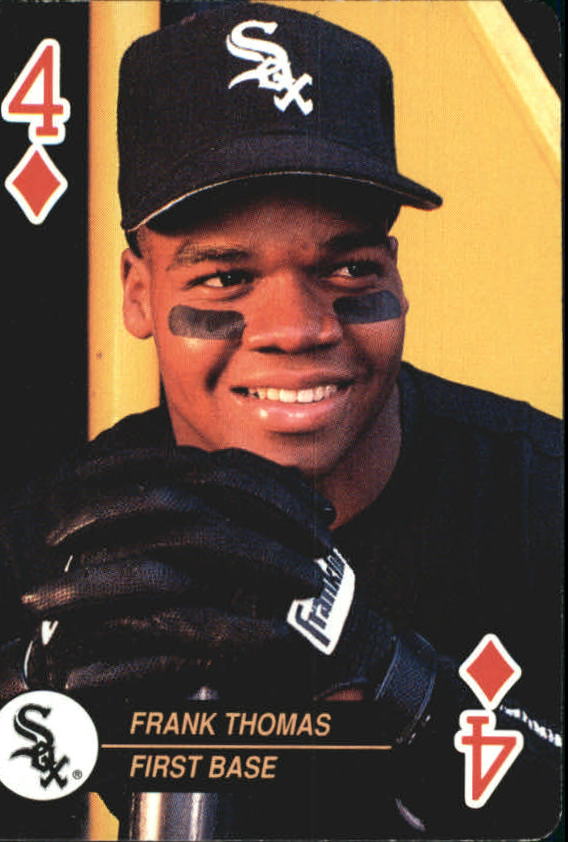 1992 U.S. Playing Cards All-Stars #4D Frank Thomas