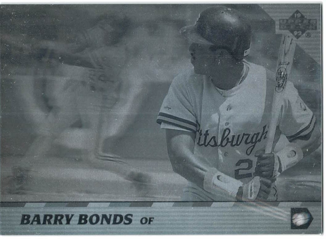 1992 Upper Deck Team MVP Holograms #11 Barry Bonds