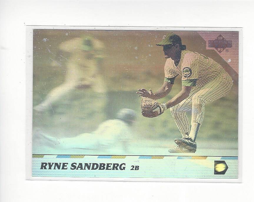 1992 Upper Deck Team MVP Holograms #46 Ryne Sandberg