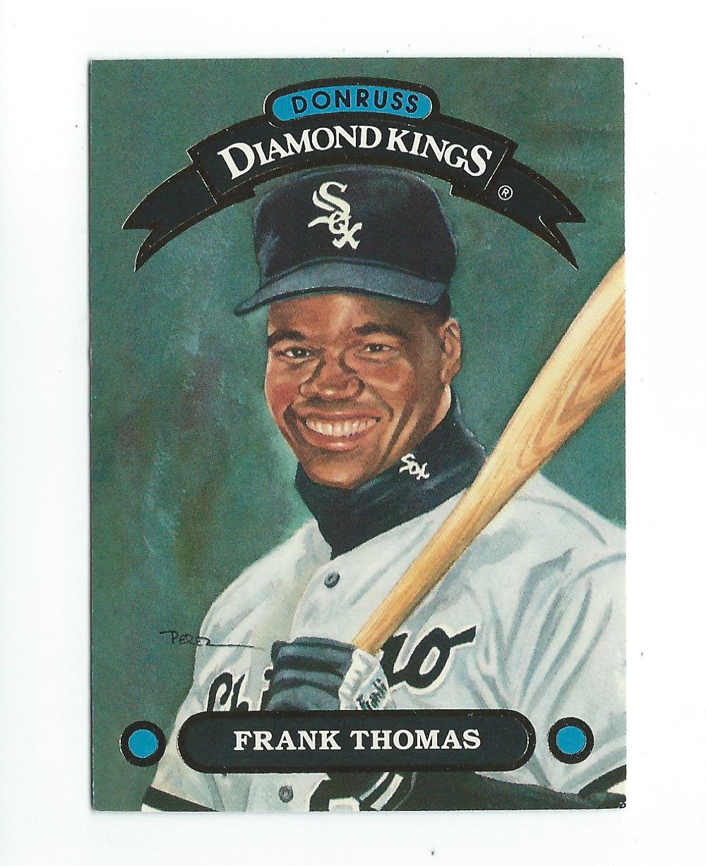 1992 Donruss Diamond Kings #DK8 Frank Thomas