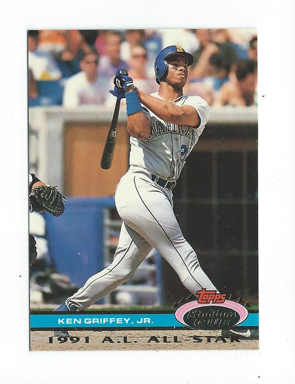 Ken Griffey Jr. 1996 TOPPS STADIUM CLUB EXTREME PLAYERS SILVER #EW8  MARINERS!