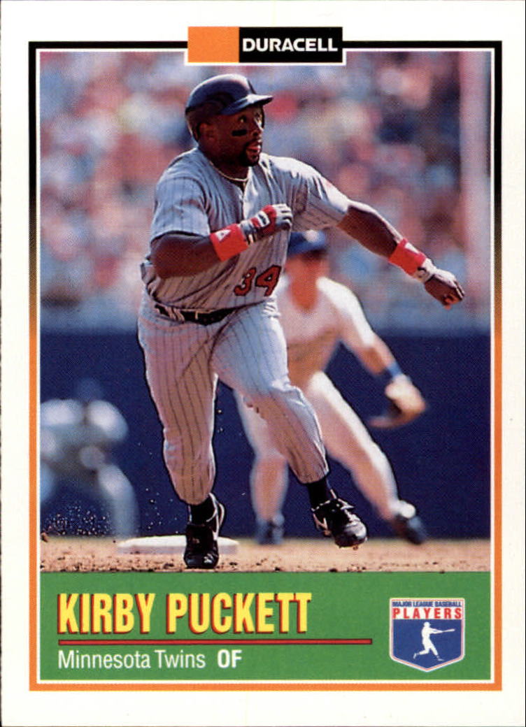1993 Duracell Power Players I #5 Kirby Puckett