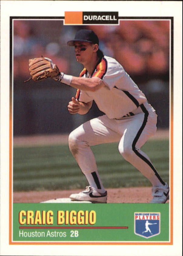 1993 Duracell Power Players I #7 Craig Biggio