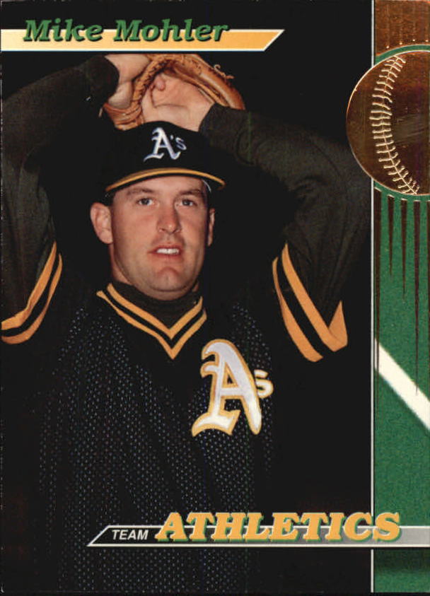 1993 A's Stadium Club #3 Mike Mohler