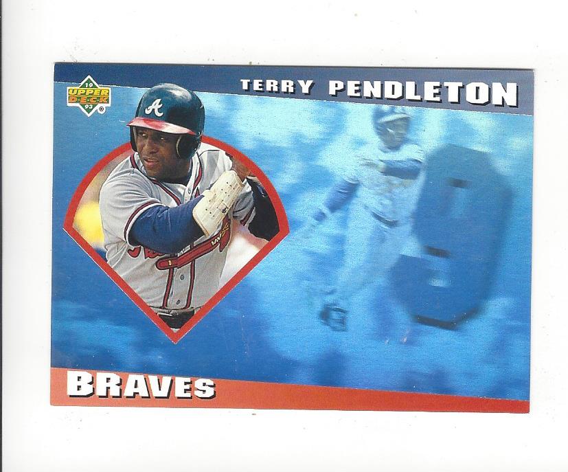 1993 Upper Deck Diamond Gallery #5 Terry Pendleton