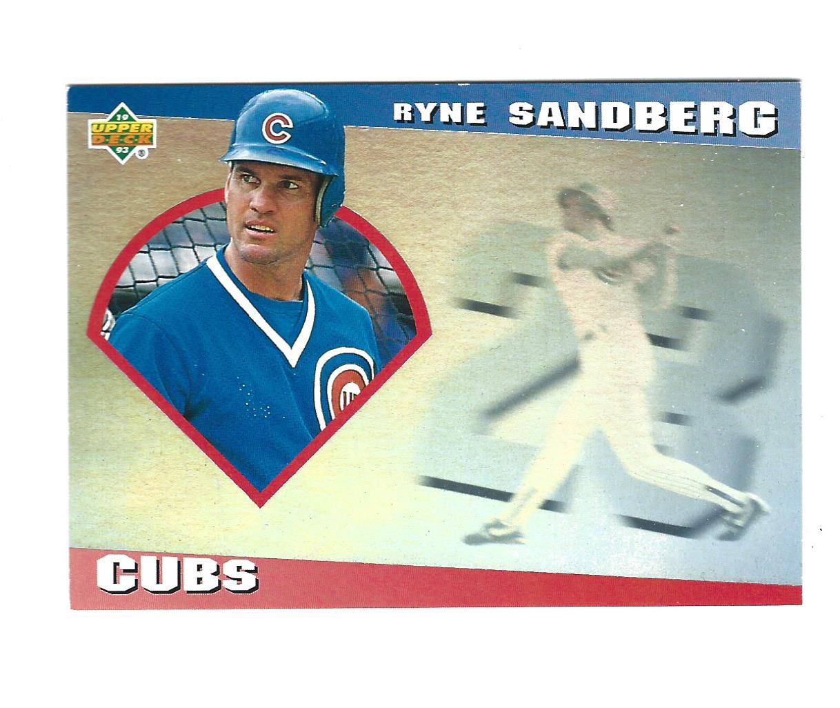 1993 Upper Deck Diamond Gallery #8 Ryne Sandberg