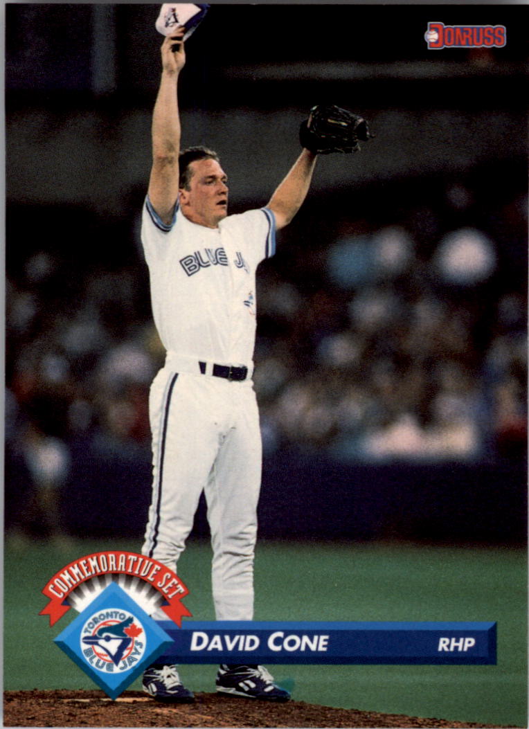 1987 Donruss The Rookies DAVID CONE Rookie Card #35 (rookie card)