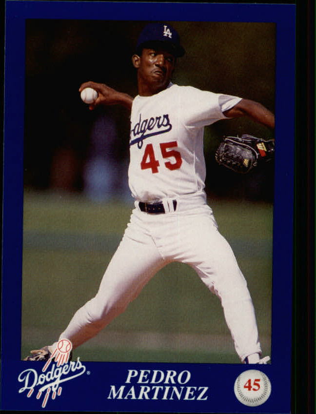 1993 Dodgers Police #15 Pedro Martinez