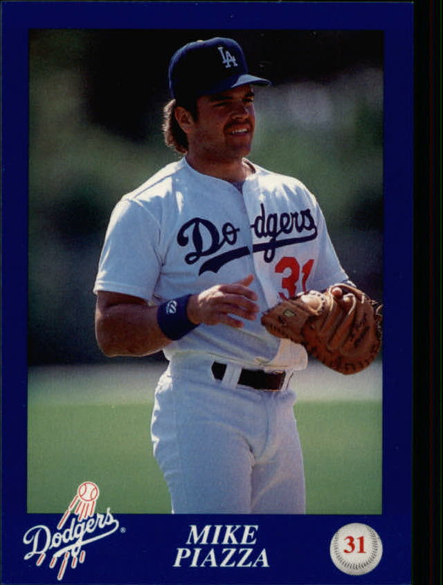 1993 Dodgers Police #20 Mike Piazza