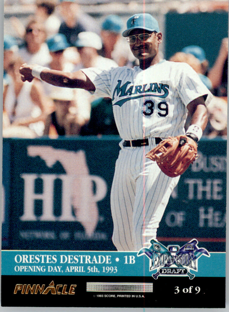 1993 Pinnacle (Punteggio) Baseball "Expansion Opening Day" Inserto Carte - Foto 7 di 19