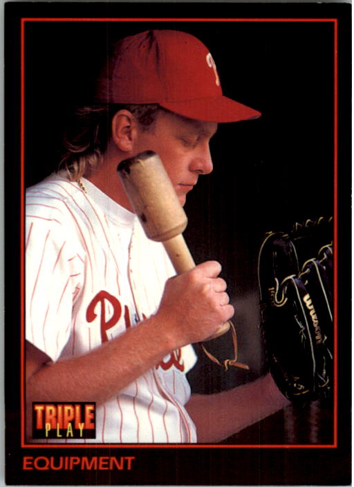 1993 Triple Play #129 Equipment/Curt Schilling