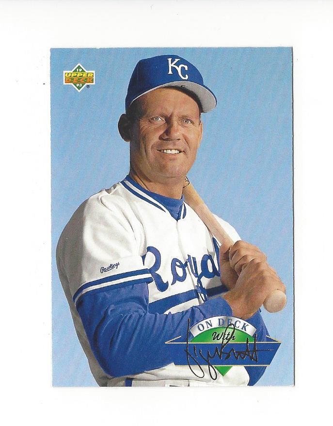 1993 Upper Deck On Deck #D6 George Brett