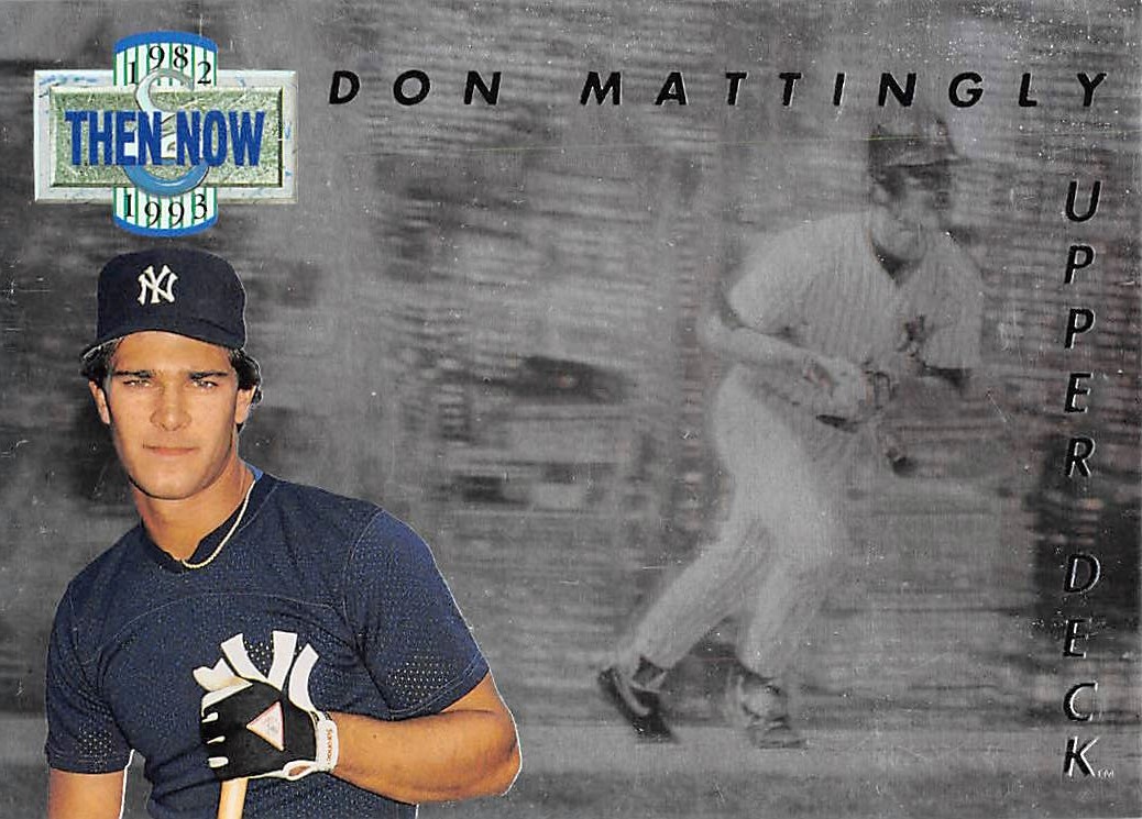 1993 Upper Deck Then And Now #TN13 Don Mattingly