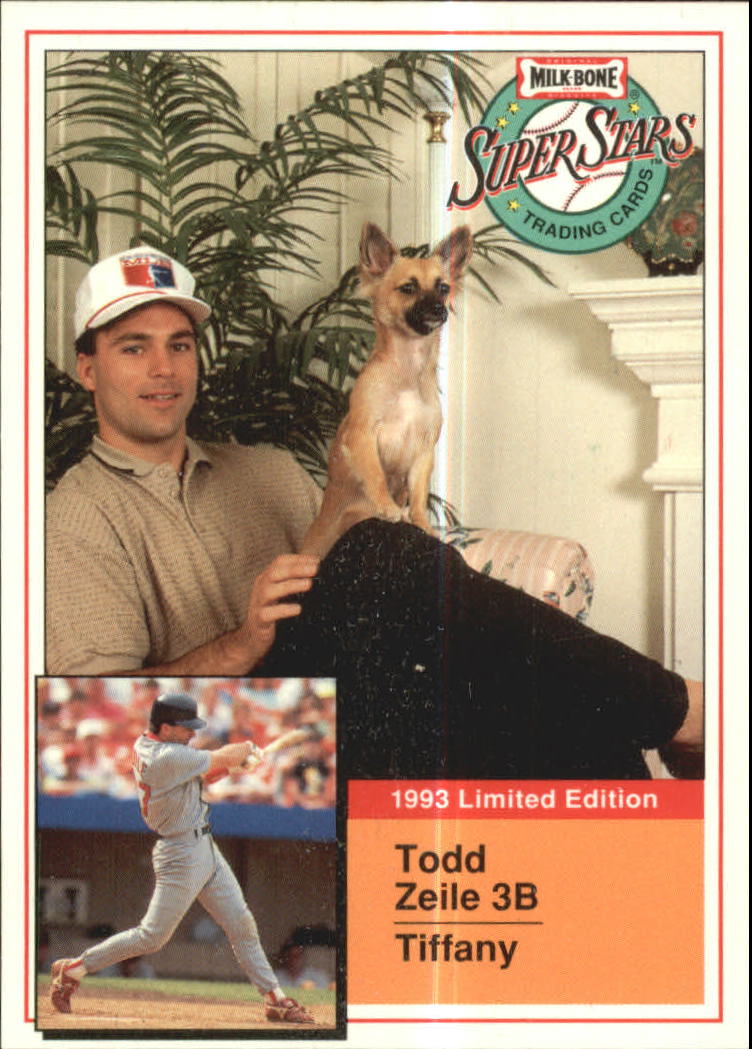 1993 Milk Bone Super Stars #10 Todd Zeile