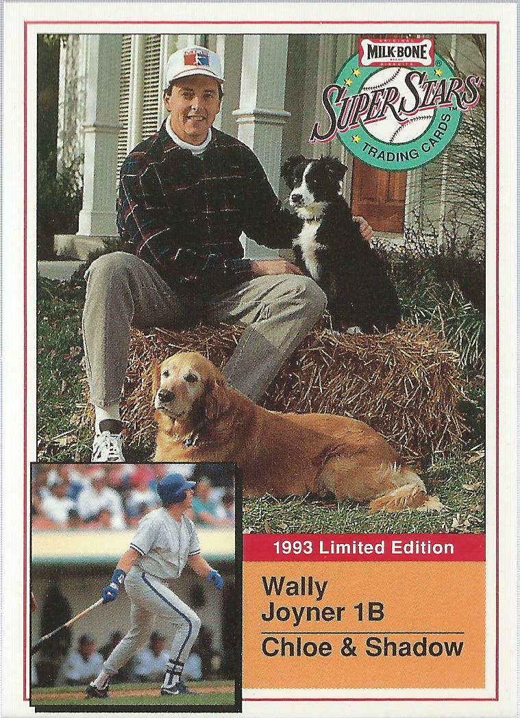 1993 Milk Bone Super Stars #11 Wally Joyner