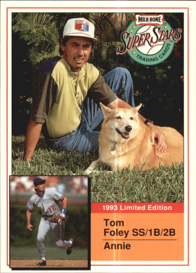 1993 Milk Bone Super Stars #13 Tom Foley