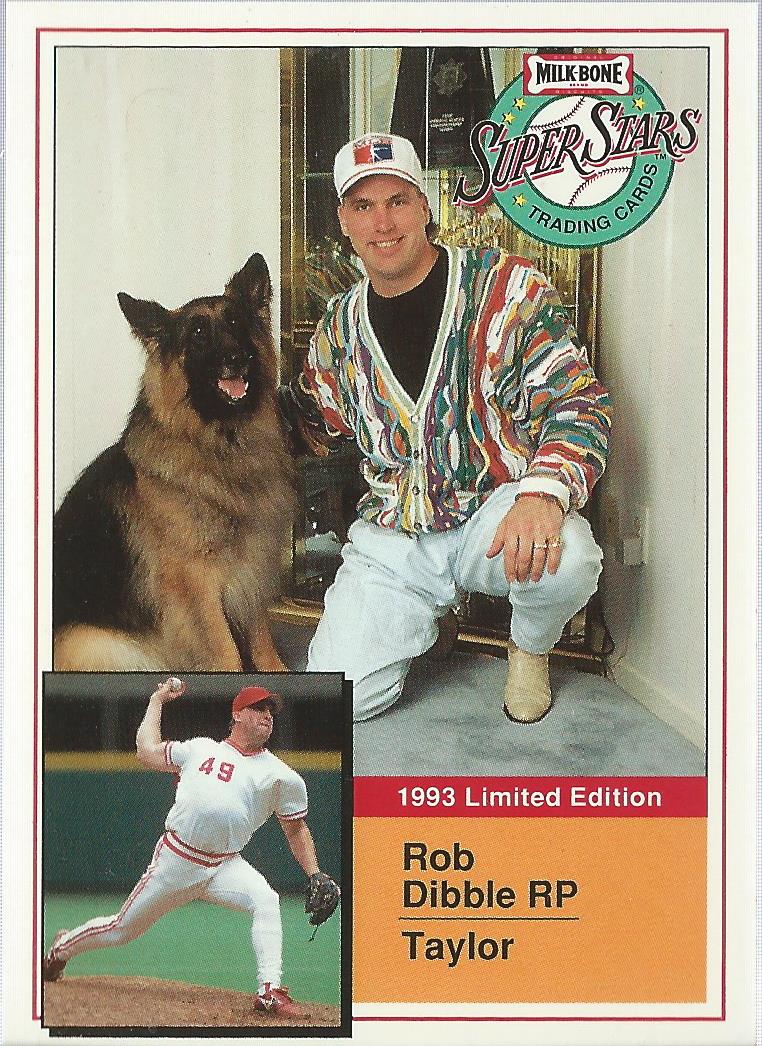 Rob Dibble - Trading/Sports Card Signed