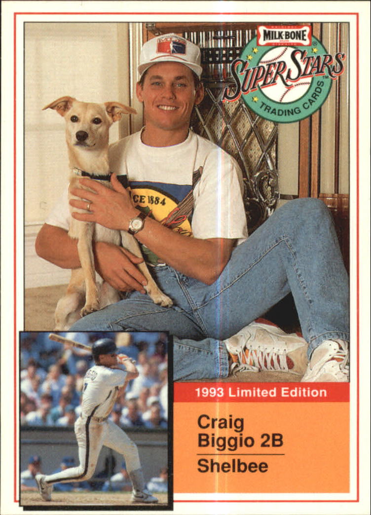 1993 Milk Bone Super Stars #20 Craig Biggio