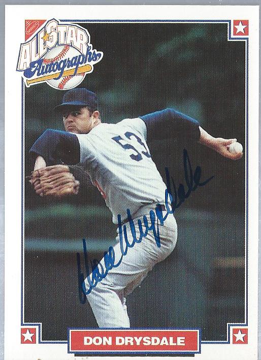 1993 Nabisco All-Star Autographs #2 Don Drysdale