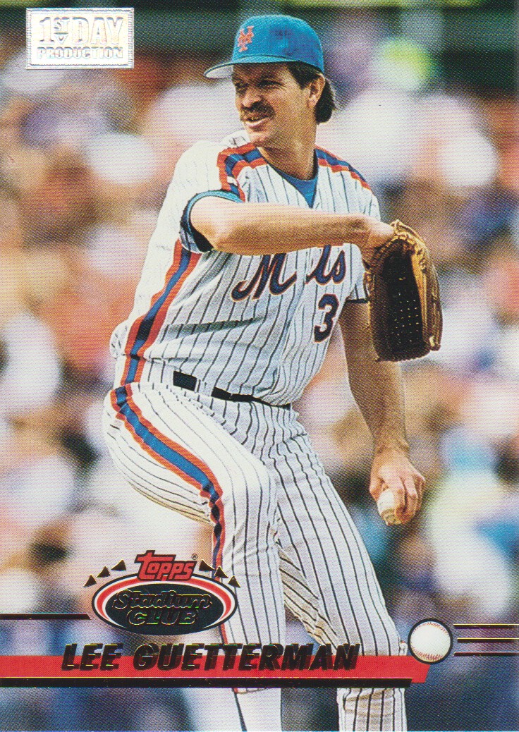 1993 Stadium Club First Day Issue #214 Lee Guetterman